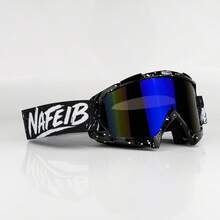 NAFEIB Outdoor Riding Goggles, Unisex Windproof Dustproof Sports Protective Eyewear With Adjustable Elastic Strap For Motorcycle, Mountain Bike, ATV And Outdoor Activities - SDX600 - View 9