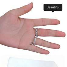 Set Of Transparent Ring Size Adjusters, Invisible Spiral Wrap Adjustable Ring Elastic, Multiple Combinations Available - A - View 3