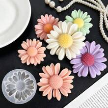 4-Piece Daisy And Sunflower Decorative Mold, DIY Scented Candle, DIY Craft Plaster Decorative Mold, Handmade Soap, Diffuser Stone Silicone Mold - 4pcs - Small Size With Holes - View 6
