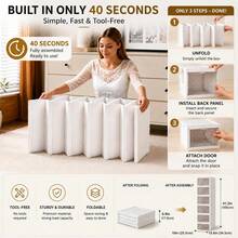 Lifevilion Cajas para Zapatos - Blanco - Ver 3