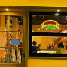 1PC Neon Sign Tacos Open , USB Powered Mexican Food Wall Decor Light For Taco Shop, Restaurant & Bar, Eye-Catching Open Sign For Business & Home Kitchen Decor - Multi-color light - View 2