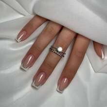 Press On False Nails - Dusty Pink - View 7