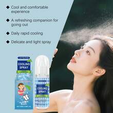 Summer Instant Cooling Body Spray Portable Refreshing Chill Mist Long Lasting Heat Relief Spray For Outdoor Workout Travel Daily Skin Care - Cooling Spray - View 12