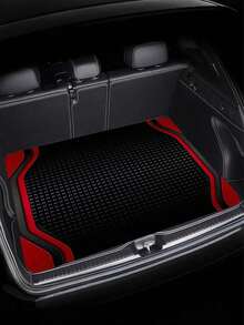 1PC Universal Adjustable Car Trunk Mat, Durable Dust-Proof, Easy To Clean Cargo Liner, Waterproof Anti-Slip For SUV Truck Van Pet Travel Luggage Storage - Trunk Mat - View 2