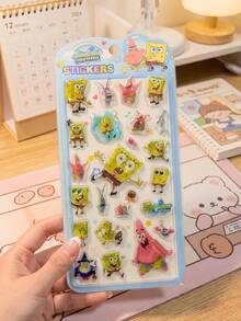 3D Embossed Cartoon Animal Crystal Phone Case Decorative Stickers, Classroom Decor, Party Decor, Birthday Gift, Various Holiday Gift Options - Multicolor - View 9