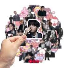70pcs/64pcs Stickers, ARIRANG Fans Merch Goods, ARIRANG Stickers, JHOPE, V Stickers, Laptop, Phone, Luggage, Cup Decorative Stickers, Car Stickers, Scrapbooking DIY Stickers, Exquisite Decorations, Birthday Gift, Aesthetic - Multicolor - View 8