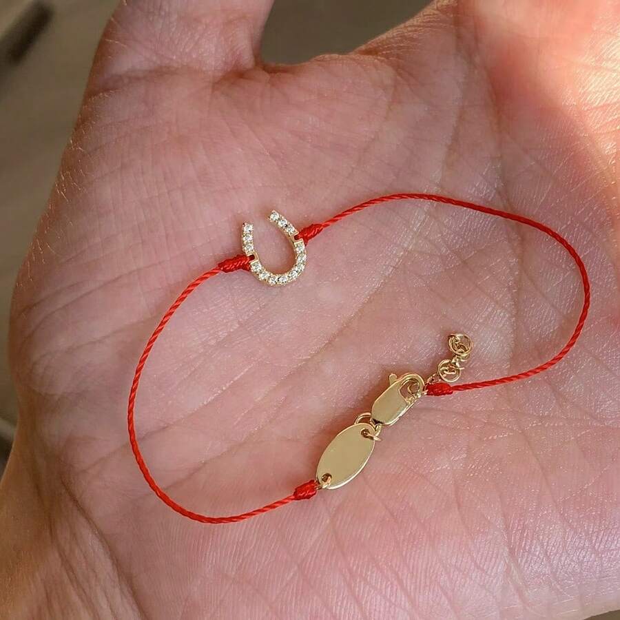 1 PC Ultra Thin Hand Rope Flower Bracelet Dainty All Match Women Bracelet - U-shaped Bracelet - View 1
