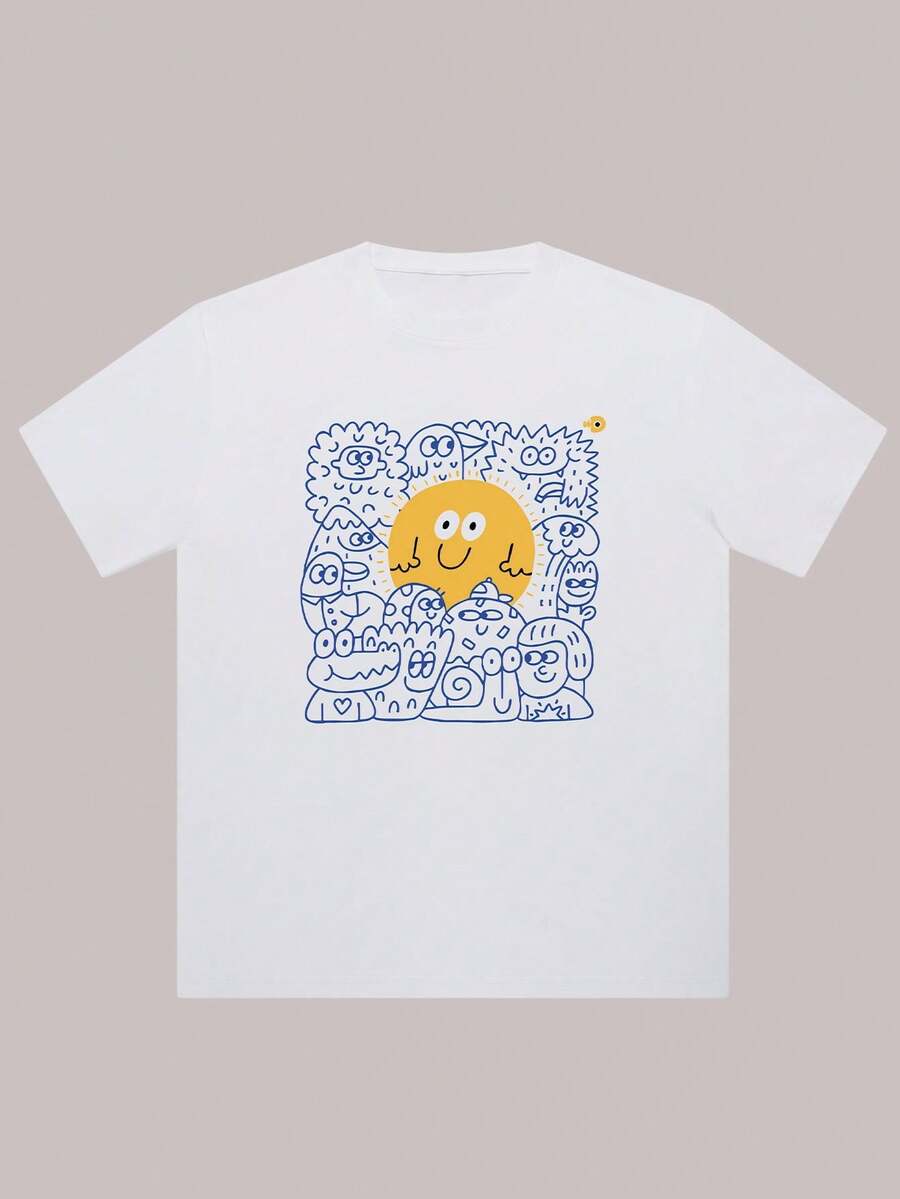Men T-Shirts - White - View 1
