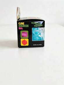 1pc Daily Stress Relief Tool, Magic Cube Super Durable Squeeze Toy, 2.25in Magic Cube Gift Box, Sensory Stress Relief Tool, Game And Party Small Gift, Suitable As A Gift Or Party Favor. - Multicolor - View 15
