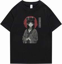 Camisetas para hombre, Camiseta ISaikoy Anime The Apothecary Diaries de manga corta, Disfraz, Ropa para hombre, Camisetas para hombre, Camisas para hombre, Unisex, Regalo perfecto, el mejor - Negro - Ver 1
