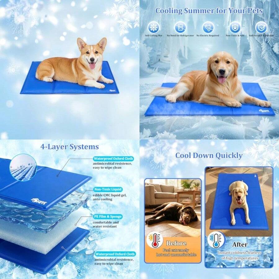 Pet Bed & Crate Mat - L 60 X 100 cm - View 1