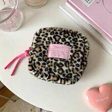 3D Cute Doll Shaped Makeup Bag, 2-In-1 Doll Storage Portable Small Item Pouch, Desktop Cosmetic & Accessories Organizer, Multiple Colors To Choose From, Round & Full Body Design With Secure Compartment Inner Pockets, Neatly Organize Powder, Lip Gloss, Earphones And Hair Ties, Ultra-Soft Crystal Velvet Surface Provides 360° Soft Cushioning, Effectively Buffers Daily Carrying Bumps - Multicolor - View 18