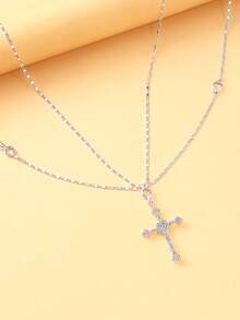 A Stylish Bow Coin Chatelaine Cute Core - Silver - View 5