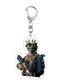 1pc Delta Force Game Character Acrylic Keychain Pendant Tactical Operator Collectible - Multicolor - View 28