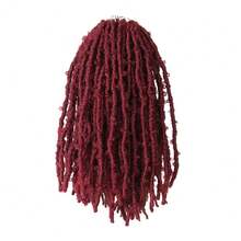 Butterfly Locs Crochet Hair 24 Inch ,8 Packs Pre-Twisted Synthetic Crochet Locs Pre-Looped Distressed Faux Braids - 118# - View 8