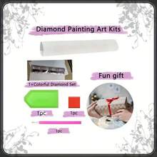 New Arrival! 5D Full Round Diamond Painting Kit, Multiple Sizes Available, Clear Letters, Vibrant Colors, Many Patterns To Choose From, Suitable For Adults And Beginners DIY Frameless Diamond Painting, Spring Home Wall Decor Craft, Graduation Gift - No Frame - View 6