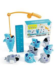 2-Player Fishing Toy, Telescopic Fish Shaped Toy, Parent-Child Interactive Party Game, Educational Early Learning Board Game Puzzle Toy Suitable For Boys And Girls, Great Birthday Gift And Classroom Prize - Multicolor - View 15