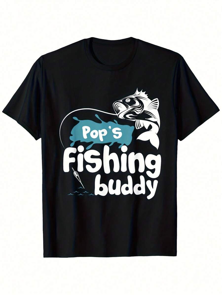 100% Cotton T-Shirt With Print, New 2026 Collection: Comfortable And Easy To Wear, Ideal For Everyone. - Hitam - View 1