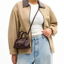 Tas Selempang Wanita Coach Lara Warna Polos CEA01IMMPL - Maple Brown CEA01IMMPL - View 3