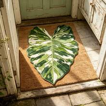 1 buah Karpet Tebal Berbentuk Daun Berbahan Kasmir Imitasi, Karpet Tebal dan Lembut untuk Musim Gugur/Musim Dingin, Karpet Dekoratif untuk Area Kecil di Kamar Tidur, Ruang Tamu, Dekorasi Rumah, Dalam/Luar Ruangan, Dapat Dicuci - Aneka warna 4 - View 3