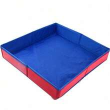 Foldable PVC Oxford Cloth Sandbox - Portable Outdoor Game Beach Sandbox Toy - Multicolor - View 7