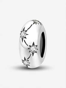 1pc 925 Sterling Silver Plaid Clasp, Suitable For Women's Bracelet DIY Jewelry Making, Daily Decoration Accessories - Gather - View 13