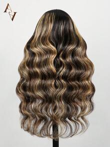 ARABELLA Balayage 挑染 V 型假髮 100% 真人髮 波浪捲 無需留髮 無需膠水 升級 V 型 150% 密度 18-20 英吋 初學者友善 易於維護 頭皮保護款 自然外觀假髮 - 彩色 - 查看 7