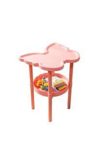 1pc Butterfly Shape Double Layer Storage Shelf – White & Pink Kids, Books & Nursery Decoration,Room Decor For Girls,Newborn Essential,Baby Accessories - Multicolor - View 8
