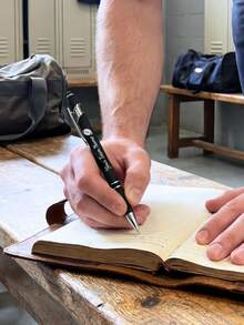1/5/10/20pcs Personalized Engraved Ballpoint Pens, Customized Name Metal Signature Pens, Luxury Writing Pens, Business Office Gifts, Teacher Appreciation Gifts, Graduation And Back To School Stationery, Elegant Customized Gifts For Students, Colleagues, Wedding Guests - Pen + Pen Case - View 8