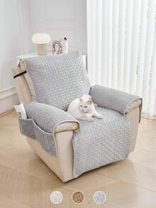 1 Buah Sarung Bantal Sofa Tunggal Bermotif Bata, Bantalan Kursi Terintegrasi Ramah Hewan Peliharaan, Sarung Sofa Recliner yang Dapat Dicuci dengan Mesin - Beraneka warna - View 9