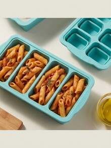 Silicone Freezer Tray With Lid - Soup Freezer Container Mold - Silicone Freezer Mold For Freezing Soup, Stews, Sauces, Meal Prep, Perfect For Storing Soup, Sauces, Rice, Leftovers, Juice, Desserts, Milkshakes, Etc. - View 6