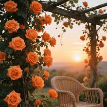 Rosas, Universales para Plantar en Macetas o en el Suelo, Tolerantes a la Semi-Sombra, Colores Mezclados, Ligera Fragancia, Ideales para Jardinería - 100 unidades/semilla - Ver 1
