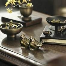 1pc Collectible Figurine, Sparrow Ornament - Charming Modern Desktop Decor, Suitable For Bedroom/Living Room, Perfect Gift Or Collection Choice, Cute Office Space Accent - Multiple Styles - View 5
