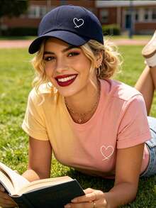 1pc Adjustable Unisex Baseball Cap, Outdoor Sun Protection Casual Hat, Suitable For Spring/Autumn Travel, Beach Party - Multicolor - View 4