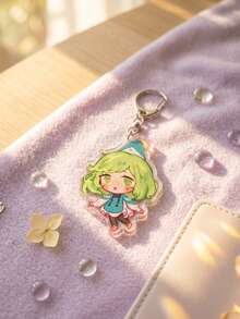 1pc/6pcs Witch Hat Atelier Keyring Packs, Backpack Decoration For Back To School, Fans Gift Christmas New Year, Anniversary, Party Favors, Daily Use - Multicolor - View 11