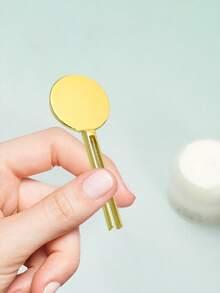 1 Peça Espremedor de Pasta de Dente em Formato de Coração/Redondo, Ferramenta Doméstica Manual de Plástico para Pressionar Tubos de Creme, Creme para as Mãos, Pasta de Dente, Pigmentos, Limpadores Faciais, Dispensador de Pomadas, Espremedor de Tubo - Vários estilos - Visão 10