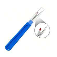 4pcs Stainless Steel Seam Ripper Set, Includes Colorful Seam Ripper, Seam Ripper Scissors And Thread Scissors, Used For Unpicking, Suitable For Fashion Designers, Sewing Masters And Home Essential Sewing Tool Set - A - View 2