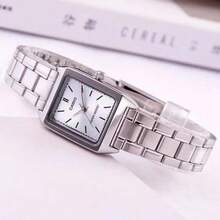 Casio LTP-V007D-2E Ladies Blue Dial Stainless Steel Quartz Watch,30M Waterproof Slim Band Casual Daily Student Wristwatch - one-size - View 7