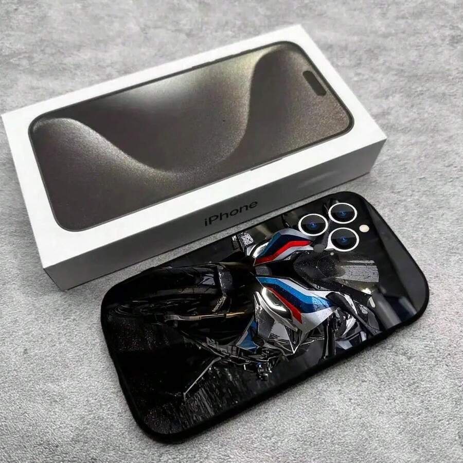 Cool S-S1000rr Motorcycle Phone Case Compatible With 17, 16, 15, 14, 13, 12, Pro, Max, Plus, E, SE4, Air, Mini, Black Soft Case, Compatible With 17 Pro Max, 17 Pro, 17, 16, 16 Pro Max, 15 - Z3 - View 1