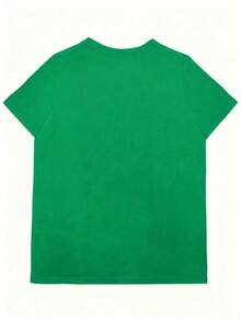 Women's Cotton T-Shirts, Proud Mommy Of A 2026 Kindergarten Graduate T-Shirt For Mother Graduation Celebration Gift For Mom School Event Party Wear, Basic Women's Blouses - 綠色 - 查看 2