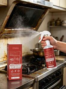JAYSUING Multi-Purpose Kitchen Cleaner, Heavy-Duty Degreaser For Range Hood And Floor, Household Cleaning Agent For Grease Removal And Shiny Finish, Powerful Foam Degreaser For Range Hood And Stove, Multi-Function Grease Removal Tool For Home Use. Suitable For: Range Hood Filter, Gas Stove Surface, Kitchen Tile Wall, Oven, Microwave, Stainless Steel Cookware, Exhaust Fan, Cabinet Exterior Surface, Etc. Randomly Shipped New And Old Models - Liquid - View 13