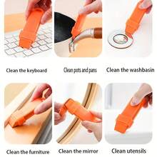 3/1pc Magic Eraser Cleaning Tool, Multi-Functional Glass, Tile, Faucet, Water Stain, Kitchen Stove Cleaning Tool - A - View 8