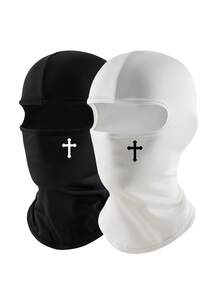 1pc/2pcs/3pcs Unisex Balaclava Riding Sun Protection Mask Hat, Multi-Way Wear, Suitable For Daily Motorcycle, Hiking, Skiing, Skating And Other Sports - Style I - View 15