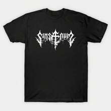 Women's Casual Cotton T-Shirt With Unique Gothic Print, Short Sleeve, Round Neck, Regular Fit, Urban Style, 100% Cotton. - 13 - 查看 1