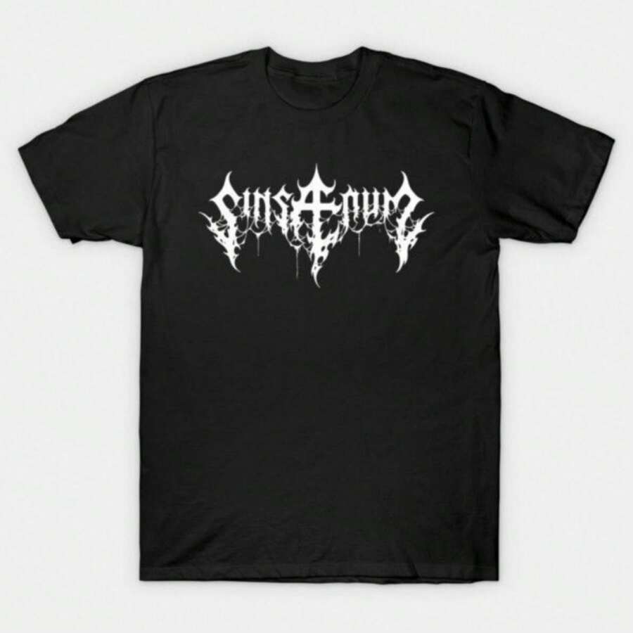 Women's Casual Cotton T-Shirt With Unique Gothic Print, Short Sleeve, Round Neck, Regular Fit, Urban Style, 100% Cotton. - 13 - 查看 1