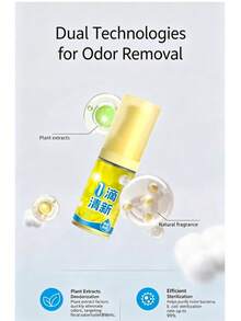 Toilet Deodorizer, Convenient Fresh One Drop Fragrance Deodorizer, Dormitory Air Freshener, Toilet Bathroom Specialized Home Fragrance Water-Based Deodorizer - A - View 5