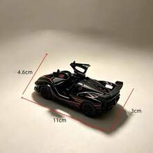 1pc Alloy Model Car, Openable Doors, Zinc Alloy Die-Cast Manufacturing Process, Suitable For Collection, Display, Home Decor, Party Decoration, Toy Car Collection - Multicolor - View 5