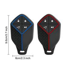 Silicone Car Key Case Bag For Changan Deepal S7 S07 SL03 S05 G318 2024 2025 Protective Cover Smart Remote Key Protection Shell - A - View 6