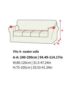1 buah Sarung Sofa Elastis Berbahan Jacquard Kotak-kotak Mewah dengan Pinggiran Rok, Tahan Debu dan Kotoran, Pelindung Sofa Elastis Menyeluruh, Dekorasi Rumah, Dapat Dicuci dengan Mesin, Sarung Bantal Tidak Termasuk - Coffee Brown - View 15