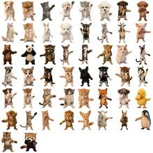 50PCS Abstract Dance Print Sticker Notebook Aesthetic Creative Luggage Bicycle Notebook Suitcase Graffiti Stickers - 1 Set - View 4